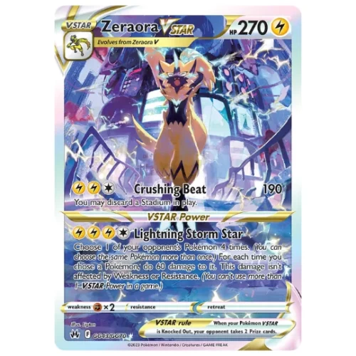 Zeraora VSTAR - Crown Zenith